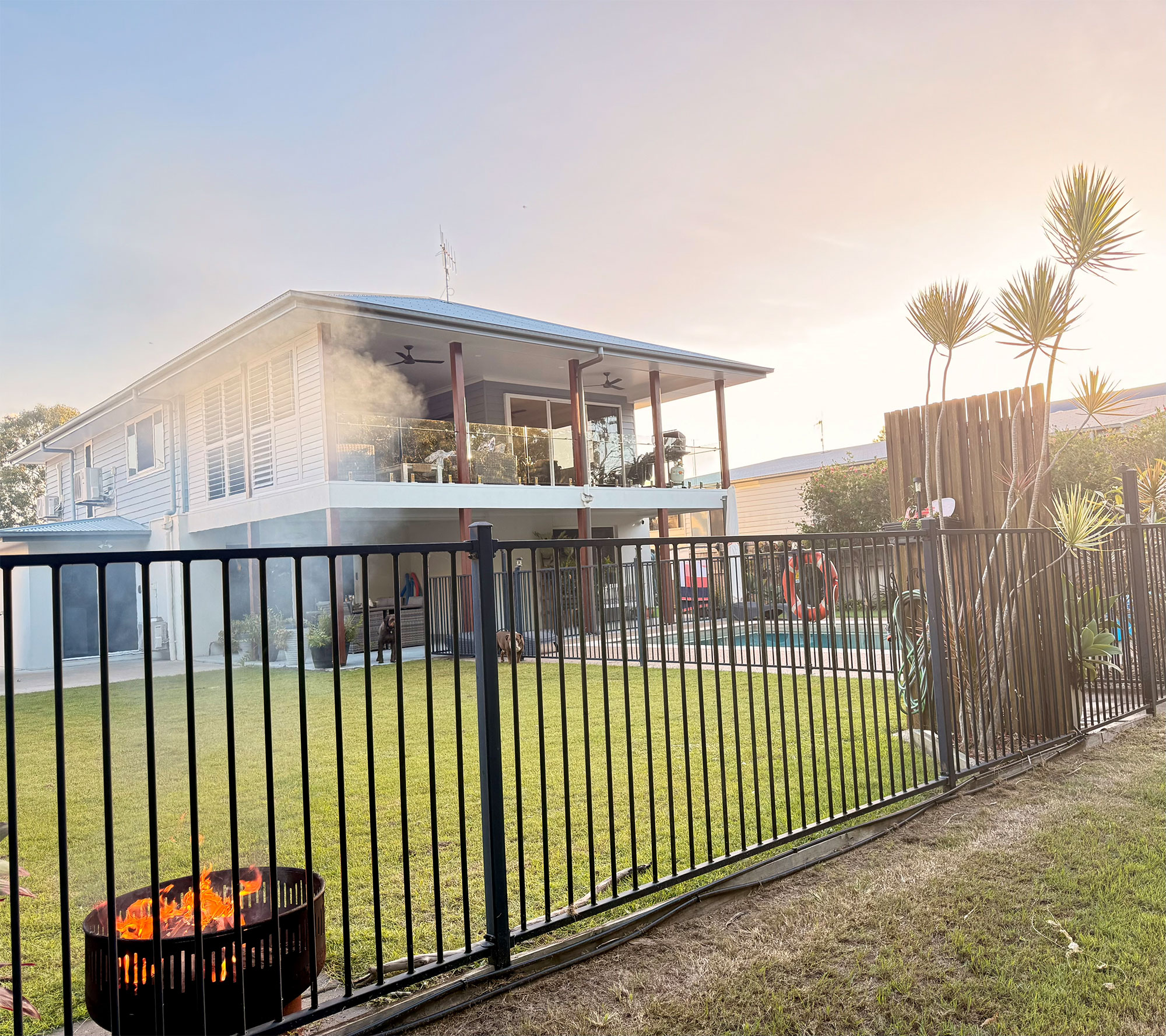 Sandie's at the Beach - back of house